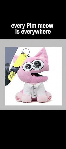 pim meow is everywhere!! #smilingfriends #shortsfeeds #pimpimling #pimmeow #anime