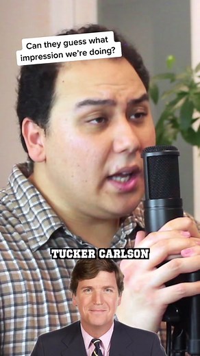 Attempting Impression Challenge with Tucker Carlson, Rick and Morty, and Trevor Noah