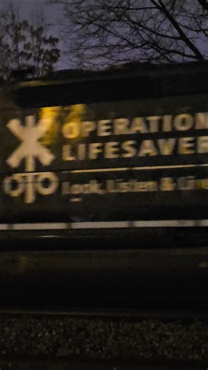 Norfolk Southern Z531 With Operation Lifesaver Unit. #norfolksouthern #train #railroad