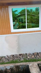 309 reactions · 14 shares | Nalagayan na ng sliding window Ang ating Mini house Half cladding #house #housedesign #simplehousedesign | Renee Jhon Mantiquilla | Facebook