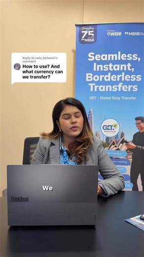 And here’s the simple step-by-step to transfer money overseas with GET by MBSB Bank - available in 12 currencies on our M Journey Mobile app. The 12 currencies are: 1) US (united states dollar) 2) EUR (Euro) 3) GBP (British Pound) 4) SGD (Singapore Dollar) 5) AUD (Australian Dollar) 6) IDR (Indonesian Rupiah) 7) INR (Indian Rupee) 8) Hong Kong Dollar (HKD) 9) KRW (Korean Won) 10) THB (Thailand Baht) 11) CNY (Chinese Yuan) 12) Philipines Peso (PHP) | MBSB Bank