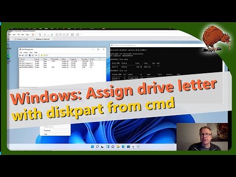 Diskpart – Assign drive letters from command line