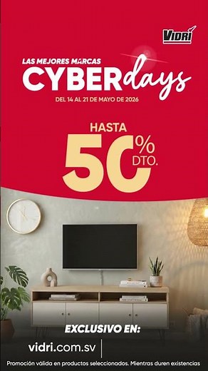 Cyber Days - vidri.com.sv