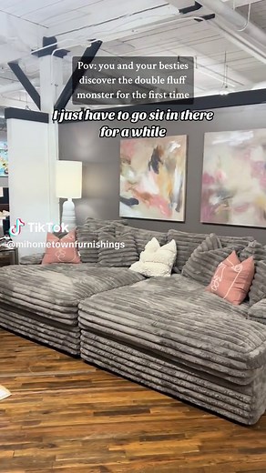 These three fabulous friends have been giggling together since preschool!♥️ HOW CUTE ARE THEY?!🥹 To order, click the link in our bio!! #doublefluffmonster #jmd #johnmichaeldesigns #furniturestore #madeinusa #highqualityfurniture