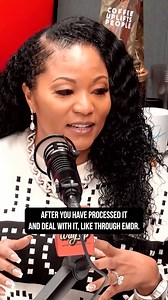 Dr. Trisha Bailey addresses how #EMDR has helped her reach the happiest place she has been in her life ! ➡️ EMDR is the (Eye Movement Desensitization and Reprocessing Therapy) which is a mental health treatment that is used to process traumatic memories. Listen to hear how #EMDR has affected her life! | Way Up With Yee | Facebook