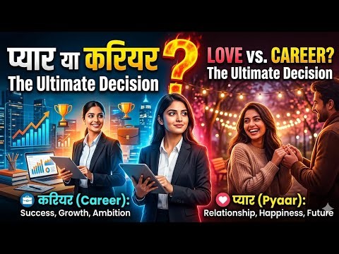 LOVE vs. CAREER || THE ULTIMATE DECISION