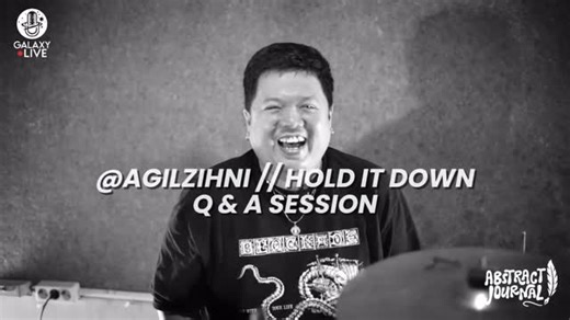 GALAXY LIVE on Instagram: "interview tipsi tipsi amdii with @agilzihni ( @holditdown.official ) 﫡 #holditdown #hardcore #livesession"