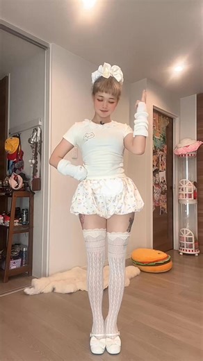 148K views · 8.6K reactions | 今日は真っ白でWhite flower 殺烙thank you for the stars  #dance #dancechallenge #robot #robotics #robotdance #babyslow #aiロリータ #doll #dollgirl #ダンス #ロボット #ロボットダンス #ポップダンス #fyp | Babyslow | Facebook