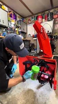 DO THIS TO PREVENT RUST ON YOUR SNOWBLOWER IN THE OFF SEASON - STEP 4