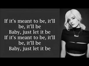Bebe rexha - Meant to be (lyrics)