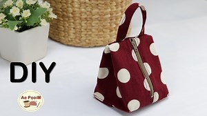 197K views · 9.3K reactions | DIY zipper pouch bag in 5 minutes. | Ae PooiM | Facebook