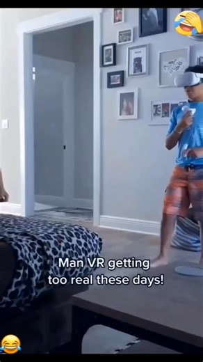 Augmented Virtual Reality Space on Instagram: "POV: You don’t play VR games… you step inside them. 🥽🎮 No screen. No controller comfort. Just you, your reflexes, and pure chaos. In VR, you don’t press buttons — you dodge, swing, duck, panic, and pray. 😭 One minute you’re confident. Next minute you’re sweating, screaming, and apologizing to your furniture. Flat-screen gaming feels safe. VR gaming feels personal. This is where imagination turns real, and reality takes a back seat. Where every mo