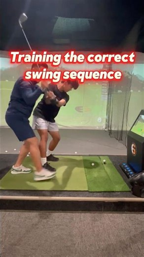Swing Sequence Change: 4-Month Progress #golftraining #juniorgolfswing#g6golfacademy