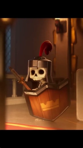 Skelet and Rocket Clash Royale Animation #shorts