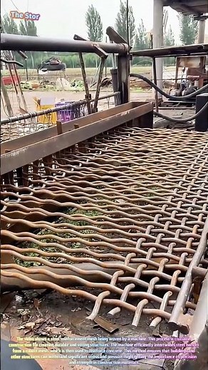 Weaving Steel: The Art and Science of Reinforcing Mesh Production