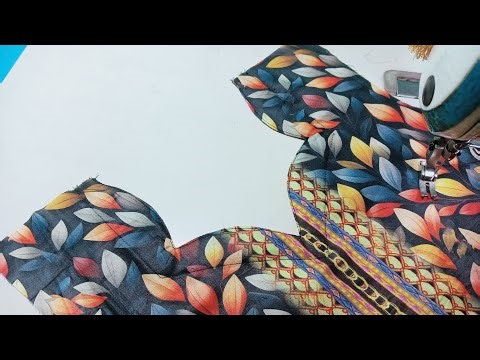 Neck design cutting and stitching | Jamar golar design 🥰 জামার গলার ডিজাইন কাটিং ও সেলাই