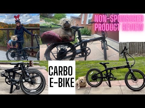 Carbo Model X E-Bike | 350W, Lightweight, Folding, Carbon Fiber Ebike | Non-Sponsored Product Review