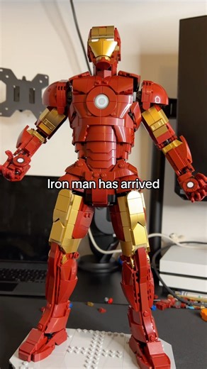 I built the new iron man set
