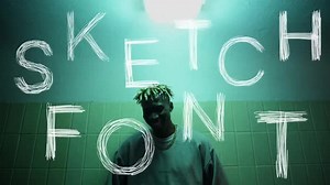 Sketch Animated Font
