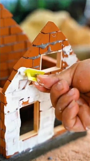 3 Months of Building Mini Houses with BRICKS Changed My Life 😞 #diy​ #house #miniature​