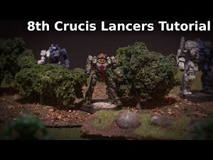 8th Crucis Lancers - A Battletech Painting Tutorial