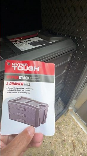 HYPER TOUGH HyperStack 3-Drawer Box — Best Budget Tool Organizer #4x4 #offroad #gagets