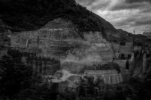 Damming the Nam Khan in Laos