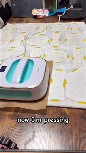 How to sublimate a baby blanket Full tutorial on my channel ! #sublimation #babyblanket