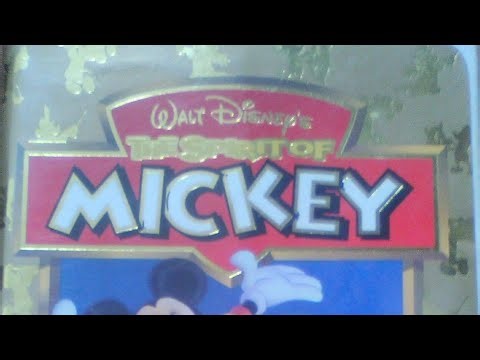 The spirit of Mickey VHS opening 1998