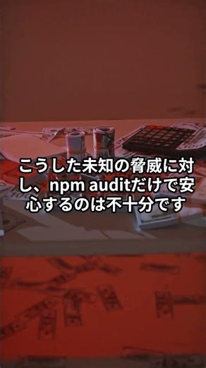 そのnpm install、本当に安全ですか？