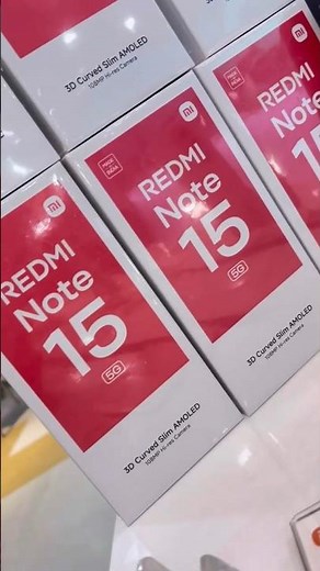 This Is REDMI Note 15 5G 🔥 Unboxing & First Look | 120Hz Curved AMOLED, 108MP 😲#unboxing #mobile