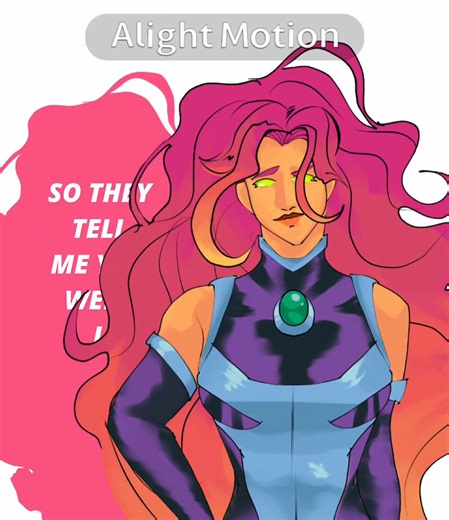 Kory: Digital Artist Inspired by Starfire from Teen Titans