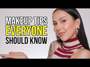 Makeup TIPS EVERYONE Should Know!!!