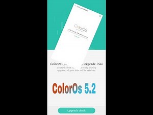 How to Upgrade Oppo f5 ColorOs 3.2 to 5.2 Version Tutorial 2021!