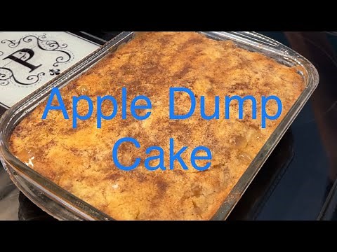 Delicious Apple Cinnamon Dump Cake