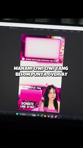 Project Done! Animated Overlay Live Streaming for Tiktok Studio, Streamchamp, and OBS! #overlaylivestream #streampack #motiongraphics #roblox