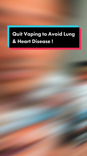 It's time to take your health seriously! Vaping can lead to lung damage, heart disease, and other serious medical conditions. Don't risk it - quit vaping today! What are the dangers of vaping? Is vapes better thsn smoking? Scary vaping facts. Vaping side effects long term #quitvaping #vapingdangers #lungdamage #heartdisease #novaping #quitsmoking #lungdisease #popcornlung #popcornlungs #bloodpressureproblems