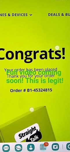 Getting StraightTalk Wireless Fo Free! 2023! Shorts! #walmart #iphone #android