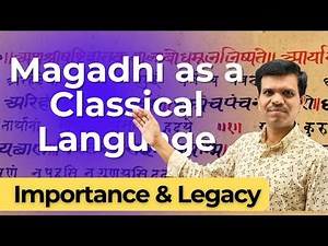 Magadhi Prakrit as a Classical Language | Importance and Legacy | IKS #literaturesimply