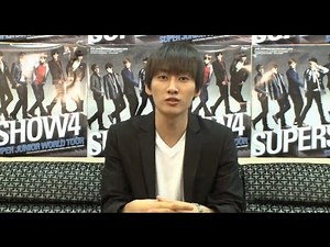 SUPER JUNIOR / 「SUPER SHOW4 LIVE in JAPAN」 ウニョクコメント、｢Mr.Simple｣Short Ver.