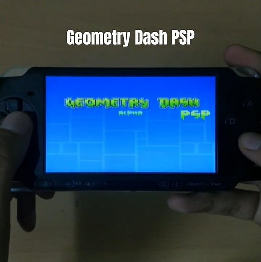 Geometry Dash PSP : version Alpha