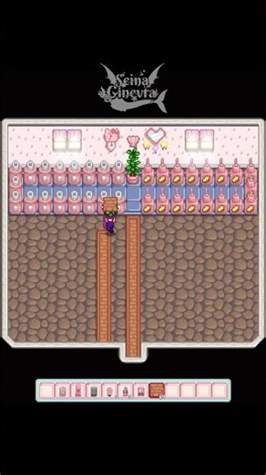 PINK AESTHETIC SHED MAKEOVER #stardewvalley