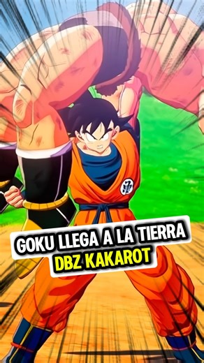 Así es como Goku derrota a Nappa en DBZ Kakarot ☠️🔥 #dbz
