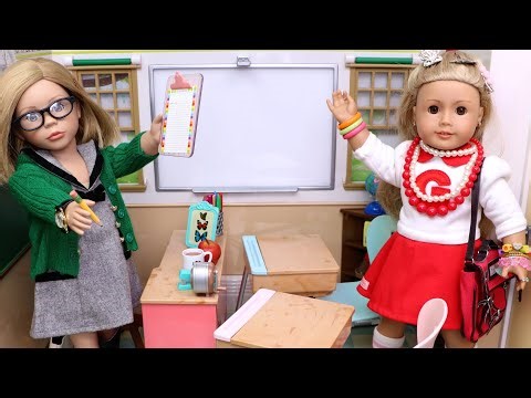 Teacher's Classroom Rules in Doll School - Kids Learn What's Not Allowed