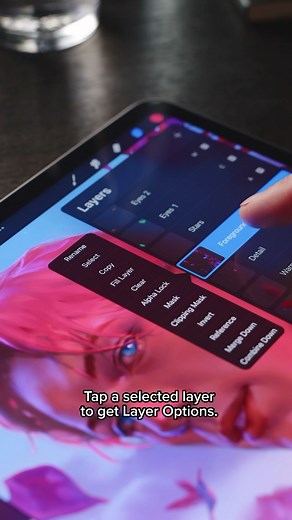 Procreate on Instagram: "Make sure you’ve got the basics down! Here’s a few tips for making the most of your layers 🥞 #procreate #procreateart #digitalart"