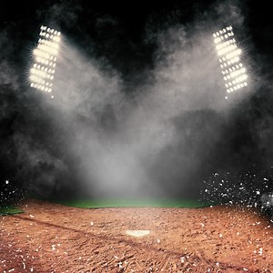 Baseball Stadium Background: Photoshop & Canva Overlay (digital Download) - Etsy