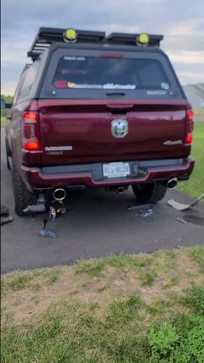 2020 ram 1500 ecodiesel with AFE dpf dual exhaust