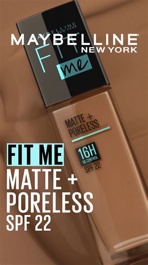 24K views · 59 reactions | Get you a foundation that doesn’t cake up! Fit Me Foundation delivers a natural matte finish that looks like your skin but better.  Controls shine for 16 hours + blurs pores, up your foundation game now. https://tinyurl.com/fit-me-matte-foundation #MaybellineSG #MaybellineSingapore #FitMeFoundation #FitUsFitYouFitMe | Maybelline New York | Facebook