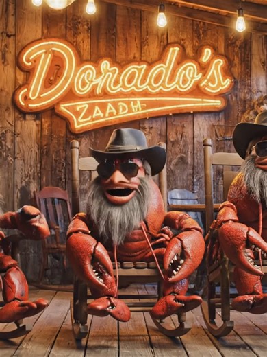 🦞🕶️ The crawdad boys are back on the porch at Dorado's and they are NOT holding back tonight 😂 You already know somebody's getting pinched… 🎸🤣