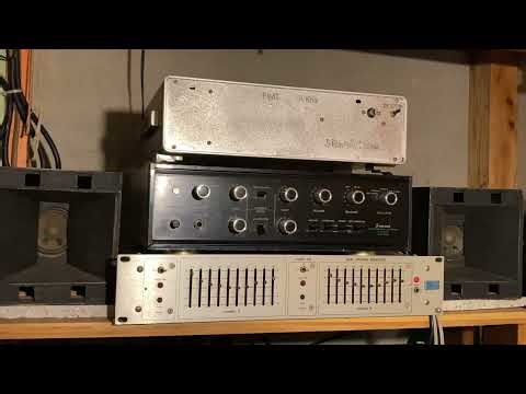 Bach "Air on G String" 空気録音 アルテック416-8Aミニ音源 YouTubeからDACイコライザー Urei 535アンプ Sansui AU-555